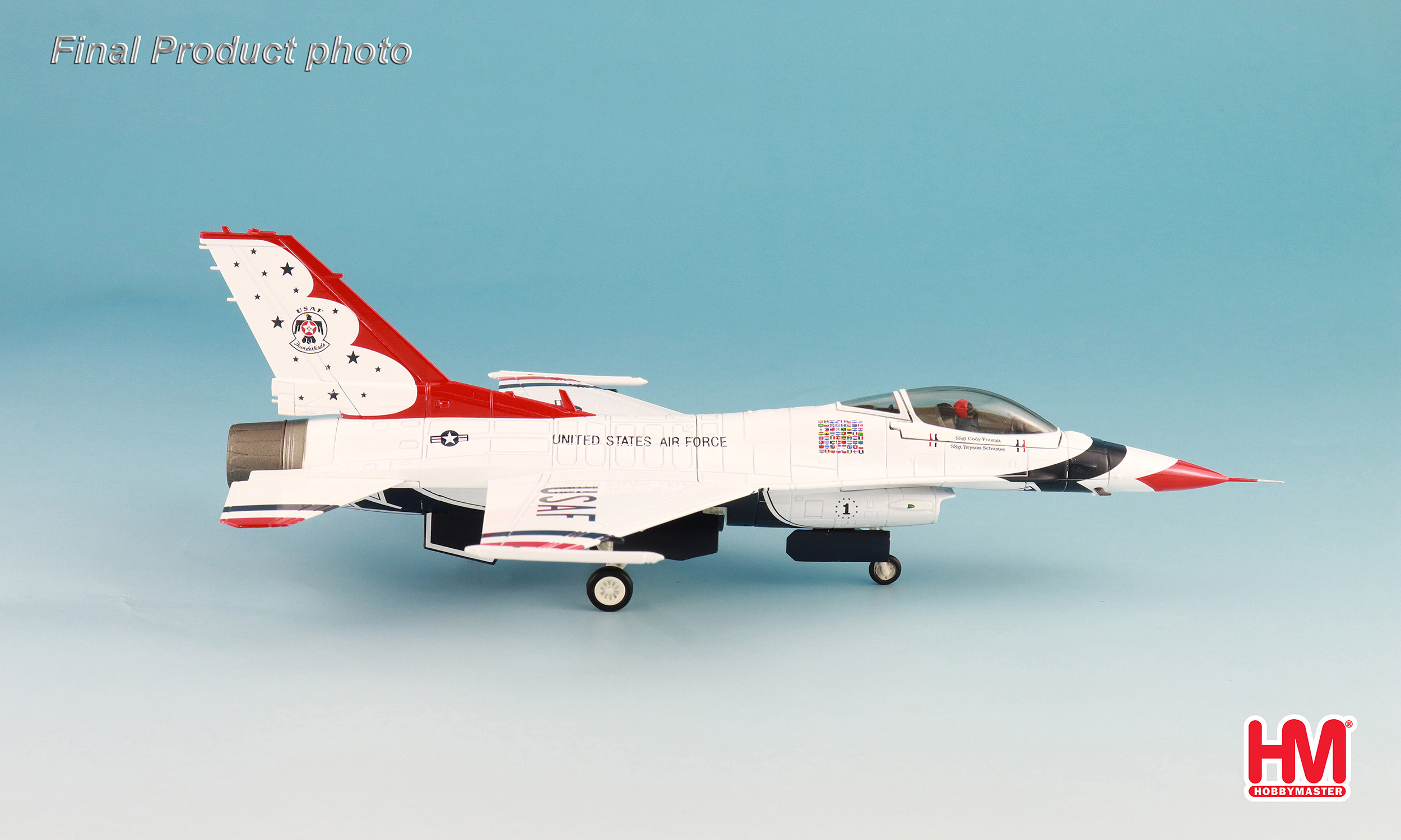 【超特価】 plane, No.1 Thunderbirds F-16C USAF, 2017 RIAT 航空機・ヘリコプター